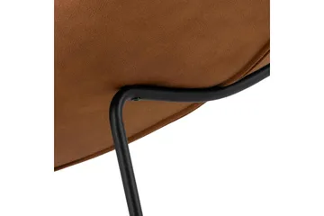 Greenmont Sjeselong 63 cm - Brun - Møbler - Stoler & lenestoler - Lenestoler - Lenestol skinn