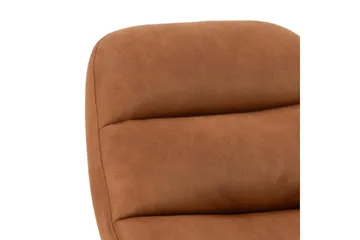 Greenmont Sjeselong 63 cm - Brun - Møbler - Stoler & lenestoler - Lenestoler - Lenestol skinn