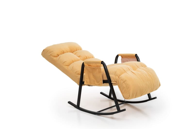 Gyngestol Atelier Del Sofa Lena Single (60 x 60 x 70 cm) Sennep - Møbler - Stoler & lenestoler - Lenestoler