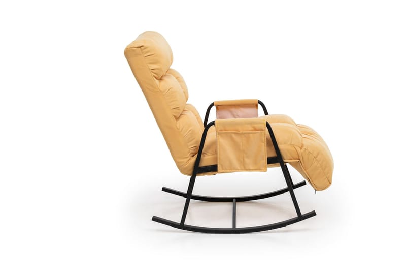 Gyngestol Atelier Del Sofa Lena Single (60 x 60 x 70 cm) Sennep - Møbler - Stoler & lenestoler - Lenestoler