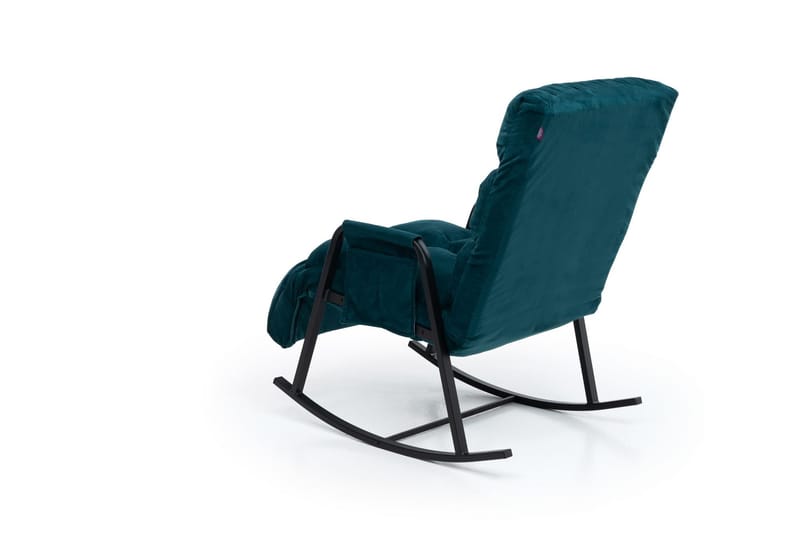 Gyngestol Atelier Del Sofa Lena Single (60 x 60 x 70 cm) Petrol Green - Møbler - Stoler & lenestoler - Lenestoler