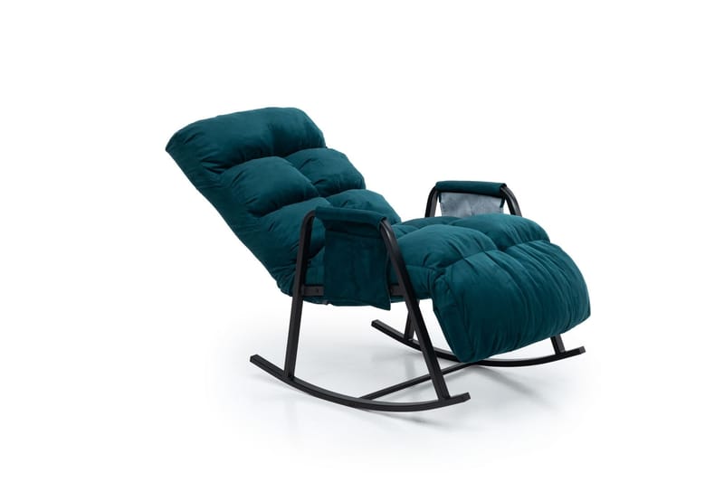 Gyngestol Atelier Del Sofa Lena Single (60 x 60 x 70 cm) Petrol Green - Møbler - Stoler & lenestoler - Lenestoler