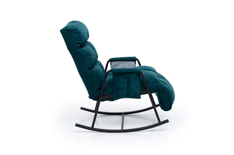 Gyngestol Atelier Del Sofa Lena Single (60 x 60 x 70 cm) Petrol Green - Møbler - Stoler & lenestoler - Lenestoler