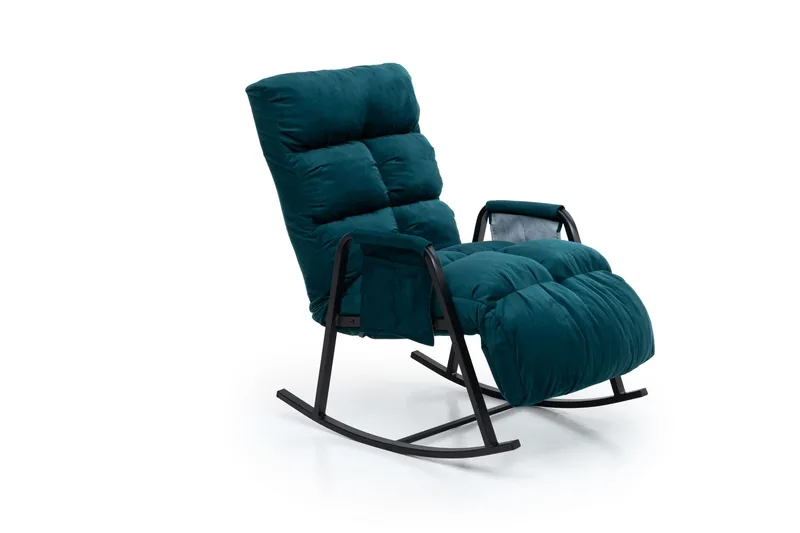 Gyngestol Atelier Del Sofa Lena Single (60 x 60 x 70 cm) Petrol Green - Møbler - Stoler & lenestoler - Lenestoler