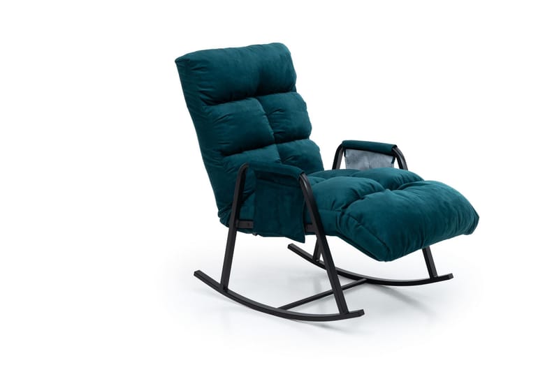Gyngestol Atelier Del Sofa Lena Single (60 x 60 x 70 cm) Petrol Green - Møbler - Stoler & lenestoler - Lenestoler