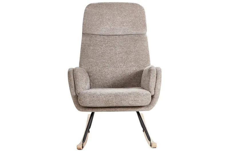 Gyngestol Kvelia - Beige, brun, svart - Møbler - Stoler & lenestoler - Lenestoler
