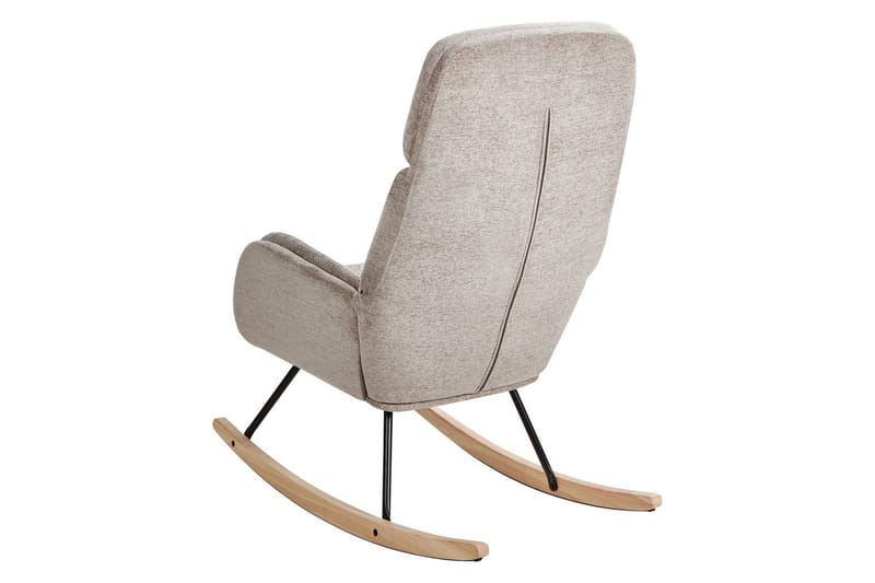Gyngestol Kvelia - Beige, brun, svart - Møbler - Stoler & lenestoler - Lenestoler