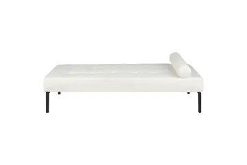 Hagerso Sjeselong 178 cm - Svart/Hvit - Møbler - Sofaer - Dagsenger
