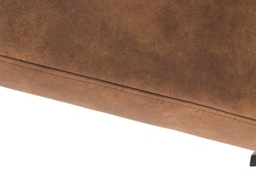 Hjalmar Lenestol Vintage - Svart Bøk/Konjakk - Møbler - Stoler & lenestoler - Lenestoler - Lenestol skinn