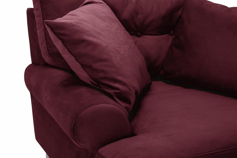 Andrew Fløyelslenestol - Lilla/Messing - Møbler - Stoler & lenestoler - Lenestoler - Howard lenestol