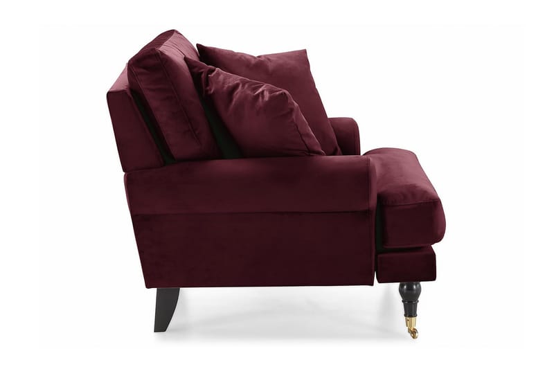 Andrew Fløyelslenestol - Lilla/Messing - Møbler - Stoler & lenestoler - Lenestoler - Howard lenestol