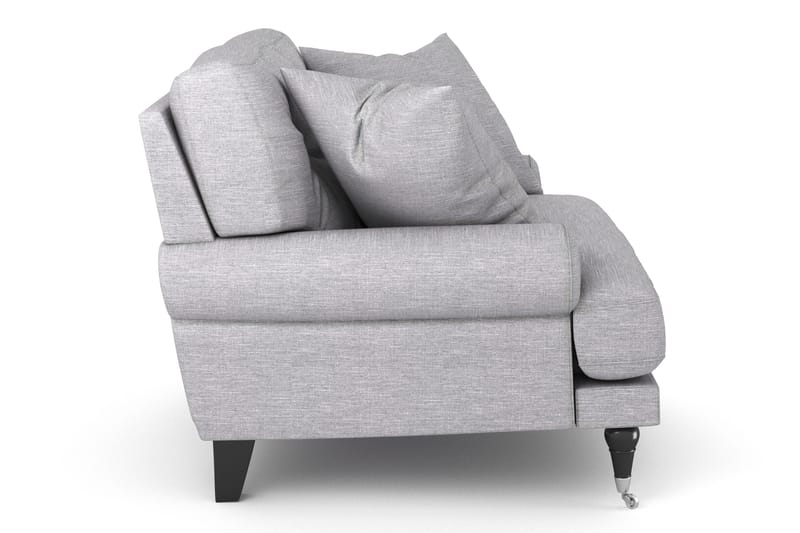 Andrew Lenestol - Lysegrå/Krom - Møbler - Stoler & lenestoler - Lenestoler - Howard lenestol