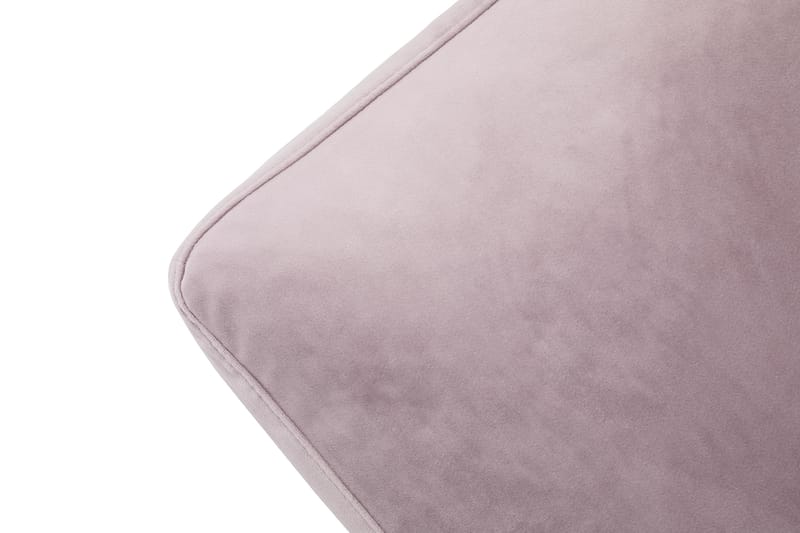 Andrew Lenestol med Fotskammel Fløyel - Lilla/Messing - Møbler - Stoler & lenestoler - Lenestoler - Howard lenestol