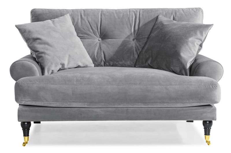 Andrew Loveseat - Turkis - Howard lenestol