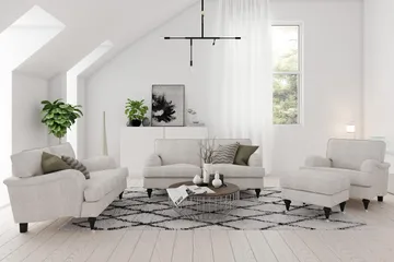 Howard Classic Lenestol - Beige - Møbler - Stoler & lenestoler - Lenestoler - Howard lenestol