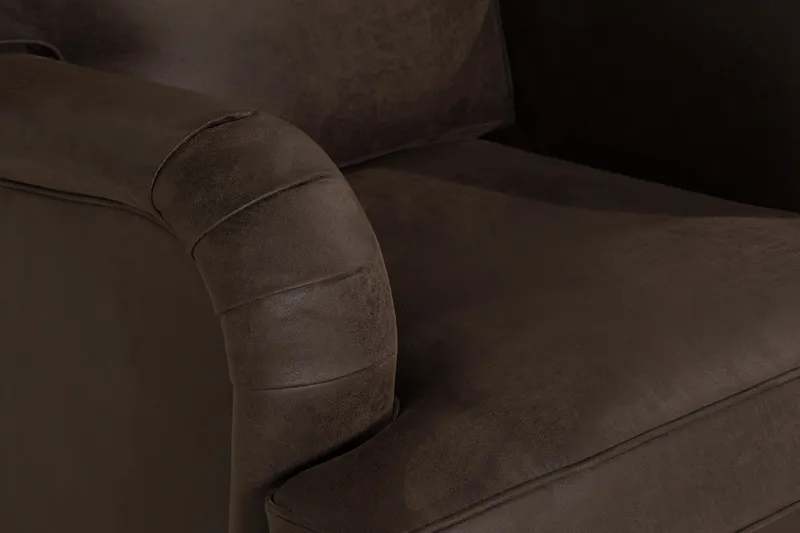 Howard Classic Lenestol Kunstlær - Vintage Brun - Møbler - Stoler & lenestoler - Lenestoler - Howard lenestol