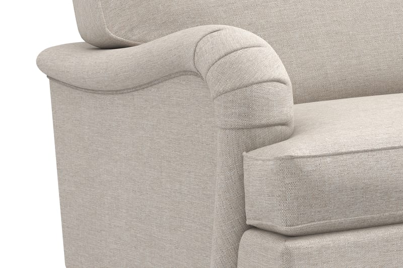 Howard Classic Lenestol med Fotskammel - Beige - Møbler - Stoler & lenestoler - Lenestoler - Howard lenestol