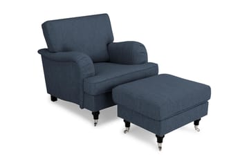 Howard Classic Lenestol med Fotskammel