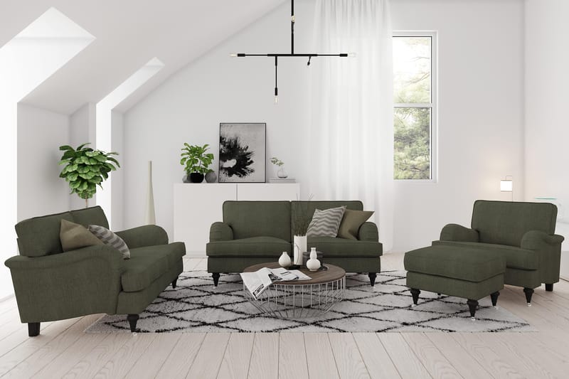 Howard Classic Lenestol - Olivengrønn - Møbler - Stoler & lenestoler - Lenestoler - Howard lenestol