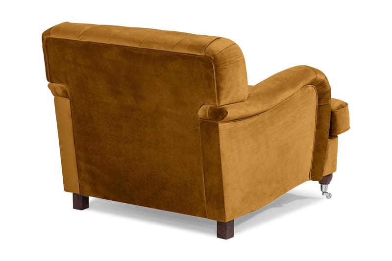 Howard Riviera Fløyelslenestol - Amber - Møbler - Stoler & lenestoler - Lenestoler - Howard lenestol