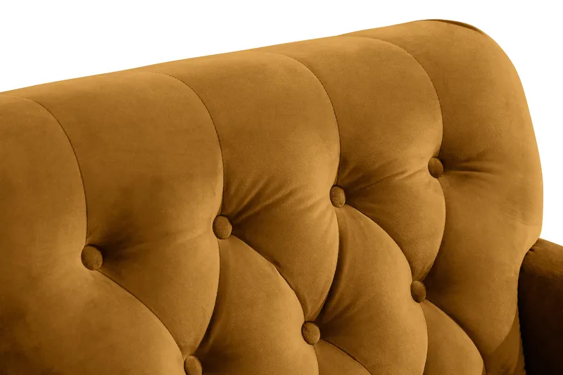 Howard Riviera Fløyelslenestol - Amber - Møbler - Stoler & lenestoler - Lenestoler - Howard lenestol