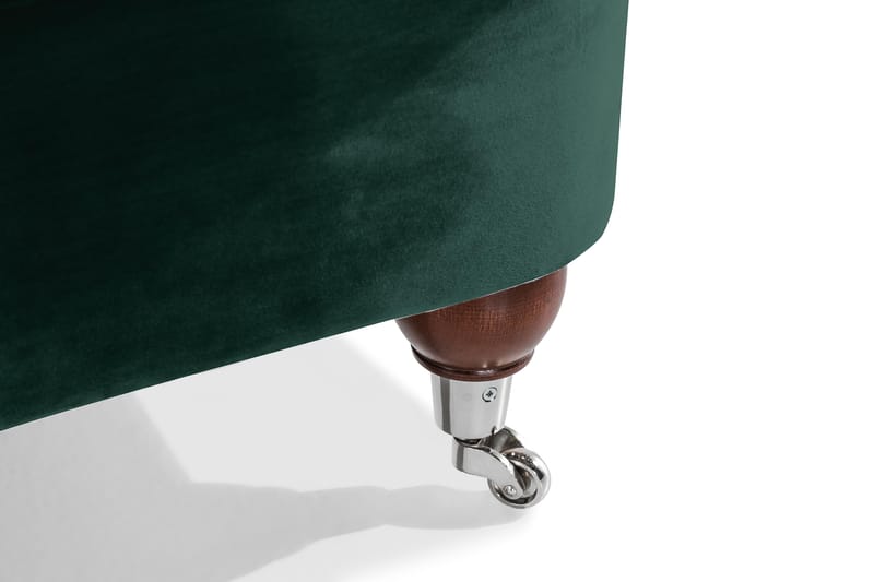 Howard Riviera Lenestol Fløyel - Mørkegrønn - Møbler - Stoler & lenestoler - Lenestoler - Howard lenestol