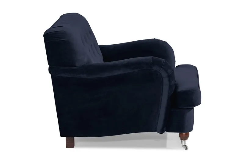 Howard Riviera Lenestol Fløyel - Midnattsblå - Møbler - Stoler & lenestoler - Lenestoler - Howard lenestol