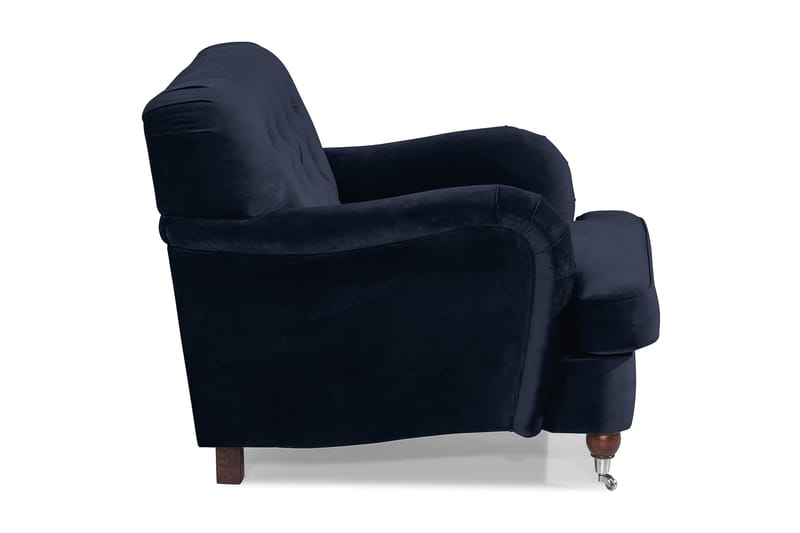 Howard Riviera Lenestol Fløyel - Midnattsblå - Møbler - Stoler & lenestoler - Lenestoler - Howard lenestol