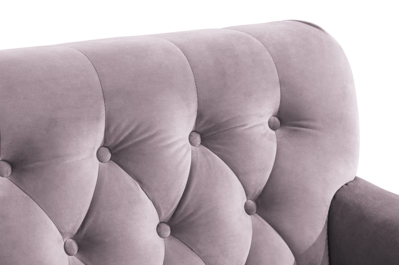 Howard Riviera Lenestol med Fotskammel - Lilla - Møbler - Stoler & lenestoler - Lenestoler - Howard lenestol