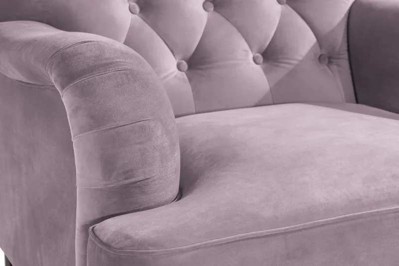 Howard Riviera Lenestol med Fotskammel - Lilla - Møbler - Stoler & lenestoler - Lenestoler - Howard lenestol