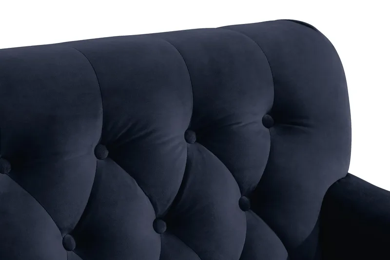 Howard Riviera Lenestol med Fotskammel - Midnattsblå - Møbler - Stoler & lenestoler - Lenestoler - Howard lenestol