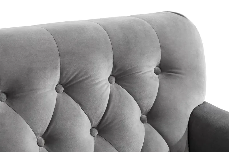 Howard Riviera Lenestol med Fotskammel - Sølvgrå - Møbler - Stoler & lenestoler - Lenestoler - Howard lenestol