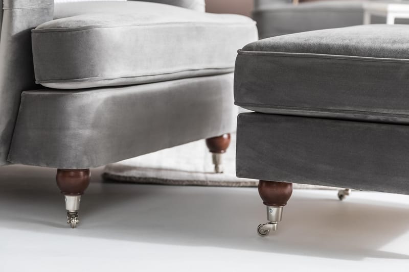 Howard Riviera Lenestol - Sølvgrå - Møbler - Stoler & lenestoler - Lenestoler - Howard lenestol