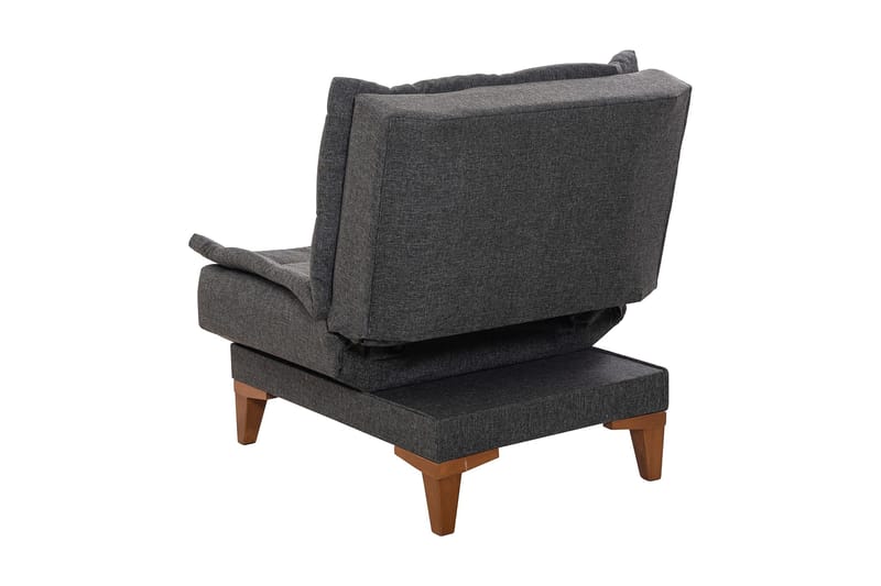 Hunterville Lenestol - Antrasitt - Møbler - Stoler & lenestoler - Lenestoler - Lenestoler uten armlene