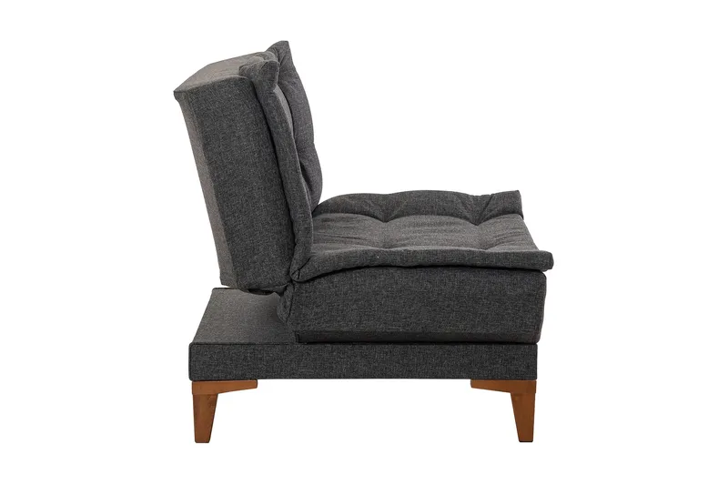 Hunterville Lenestol - Antrasitt - Møbler - Stoler & lenestoler - Lenestoler - Lenestoler uten armlene