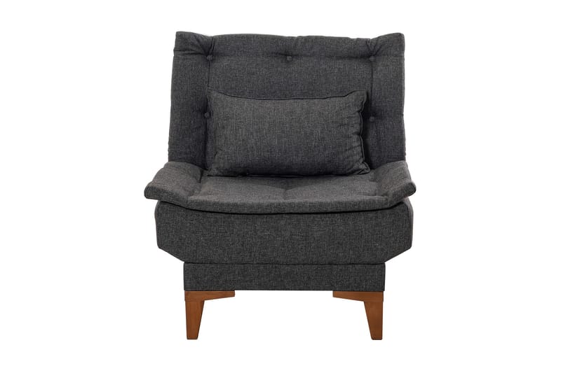 Hunterville Lenestol - Antrasitt - Møbler - Stoler & lenestoler - Lenestoler - Lenestoler uten armlene