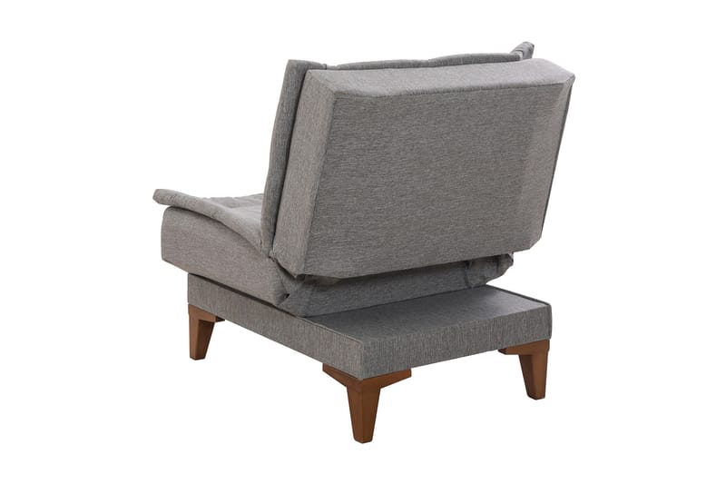 Hunterville Lenestol - Grå - Møbler - Stoler & lenestoler - Lenestoler