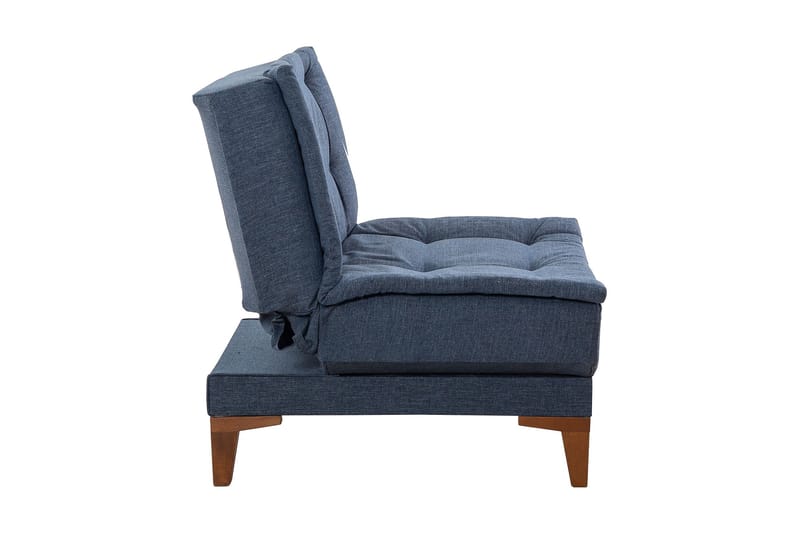 Hunterville Lenestol - Mørkeblå - Møbler - Stoler & lenestoler - Lenestoler - Lenestoler uten armlene