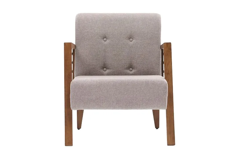 Husada Lenestol - Krem - Møbler - Stoler & lenestoler - Lenestoler