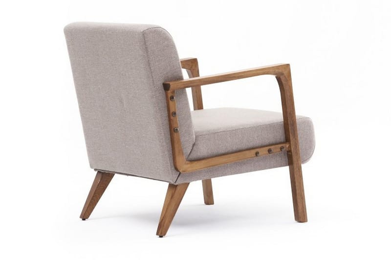 Husada Lenestol - Krem - Møbler - Stoler & lenestoler - Lenestoler