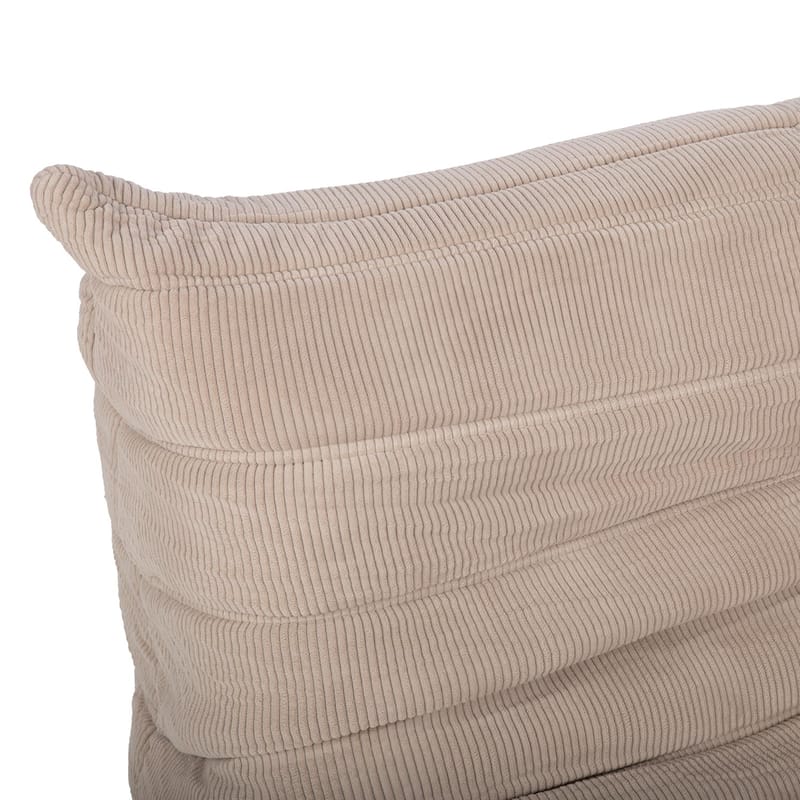 Hvilestol HOME4YOU Fiona Beige - beige - Møbler - Stoler & lenestoler - Lenestoler - Lenestoler uten armlene