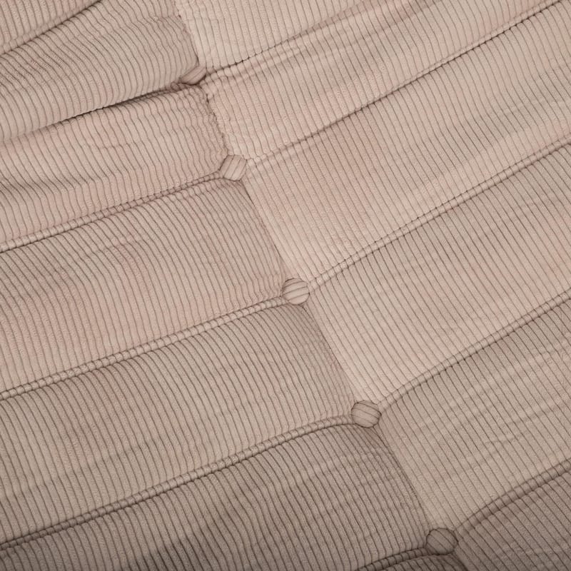 Hvilestol HOME4YOU Fiona Beige - beige - Møbler - Stoler & lenestoler - Lenestoler - Lenestoler uten armlene