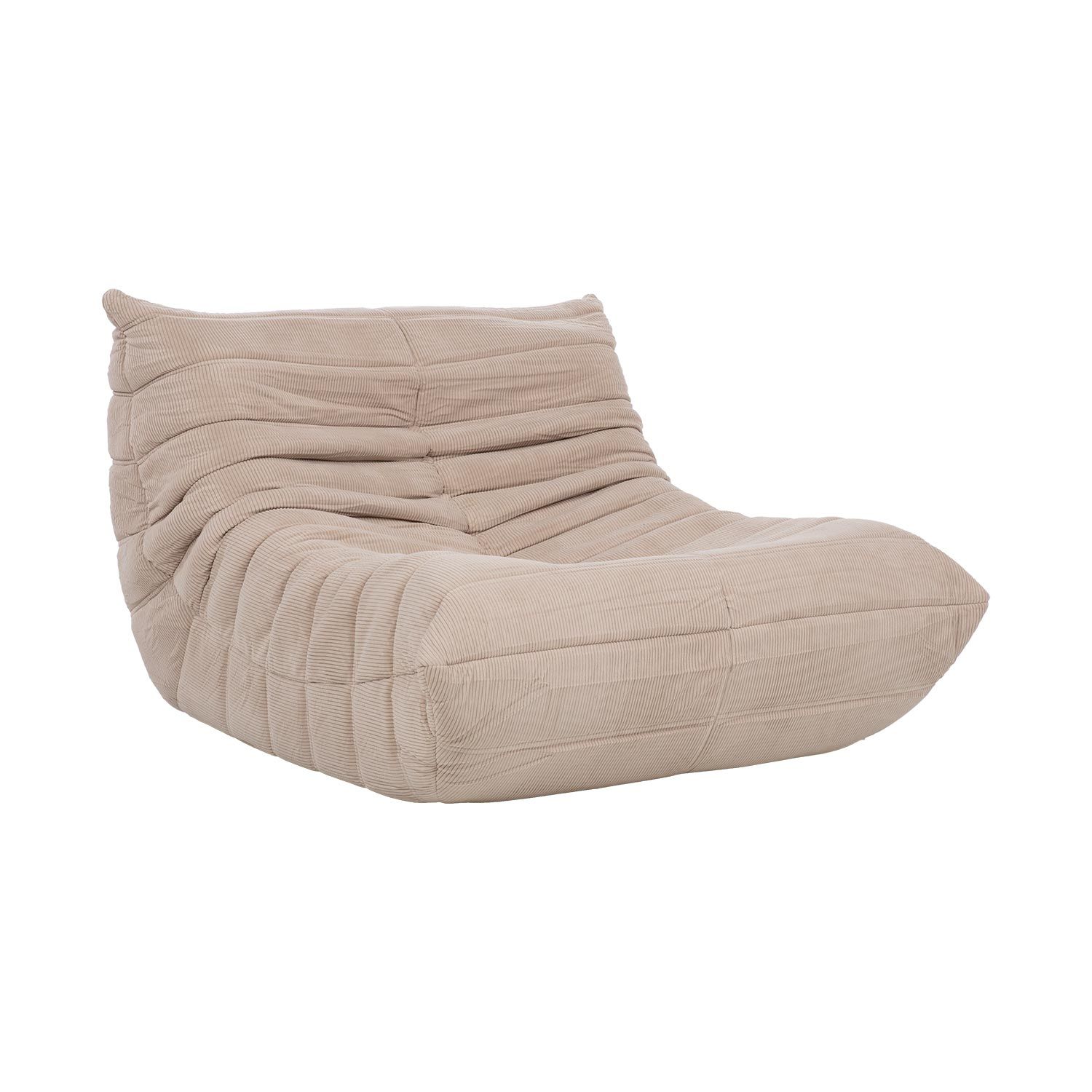 Hvilestol HOME4YOU Fiona Beige - beige