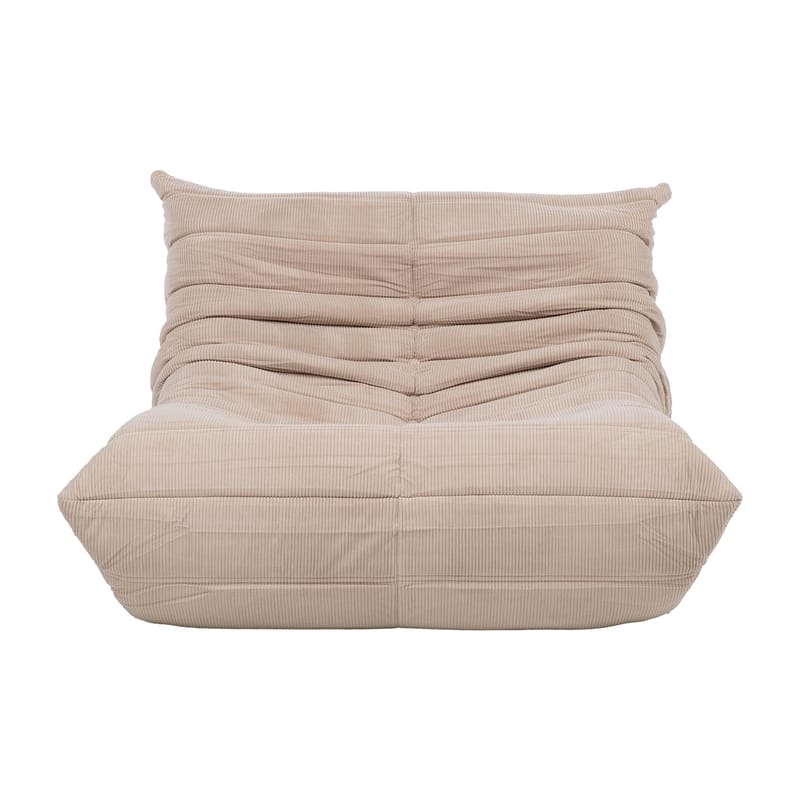 Hvilestol HOME4YOU Fiona Beige - beige - Møbler - Stoler & lenestoler - Lenestoler - Lenestoler uten armlene