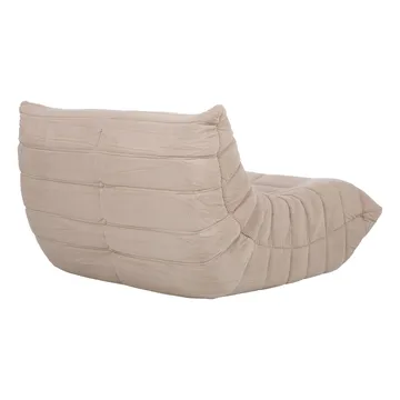 Hvilestol HOME4YOU Fiona Beige - beige - Møbler - Stoler & lenestoler - Lenestoler - Lenestoler uten armlene