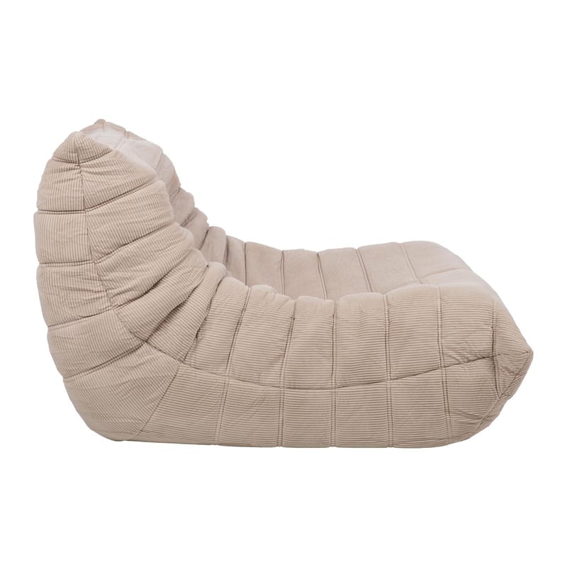 Hvilestol HOME4YOU Fiona Beige - beige - Møbler - Stoler & lenestoler - Lenestoler - Lenestoler uten armlene