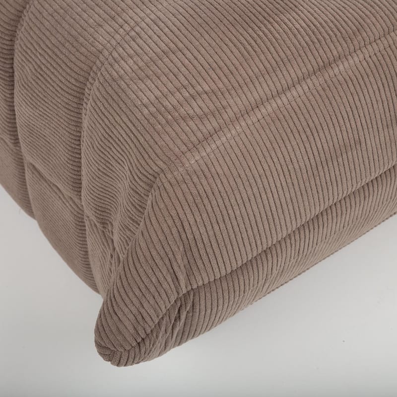 Hvilestol HOME4YOU Fiona Lysebrun - lys brun - Møbler - Stoler & lenestoler - Lenestoler - Lenestoler uten armlene