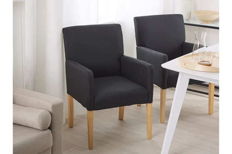 Hyttefallet Lenestol - Svart - Møbler - Stoler & lenestoler - Lenestoler