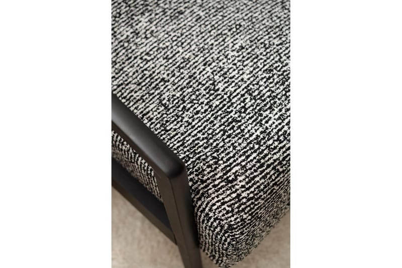 Illen Öronlappsfåtölj - Sort/Hvit - Møbler - Stoler & lenestoler - Lenestoler - Ørelappstol