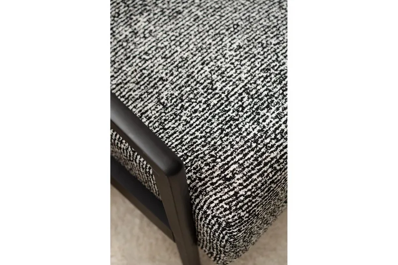 Illen Öronlappsfåtölj - Sort/Hvit - Møbler - Stoler & lenestoler - Lenestoler - Ørelappstol